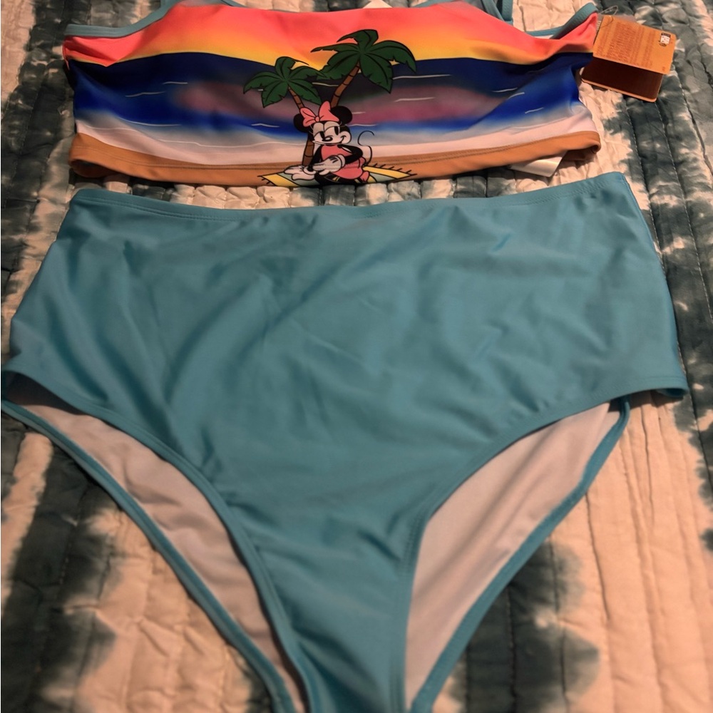 Disney Sunset and Blue Bikini Set
